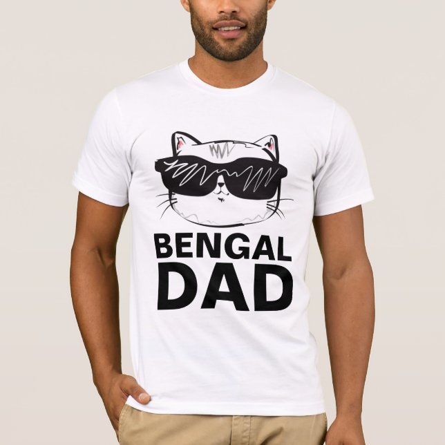 T-SHIRTS DE PAI BENGAL (Frente)