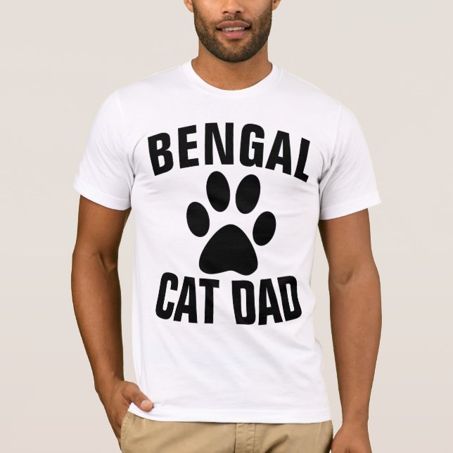 T-shirts de PAI BENGAL CAT (Frente)