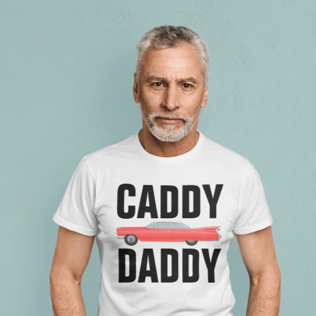 T-Shirts de PAI CLÁSSICO DE CARRO DE PAI CADDY (Criador carregado)