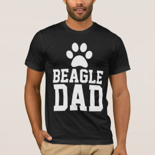 T-SHIRTS DE PAI DE CÃO BEAGLE