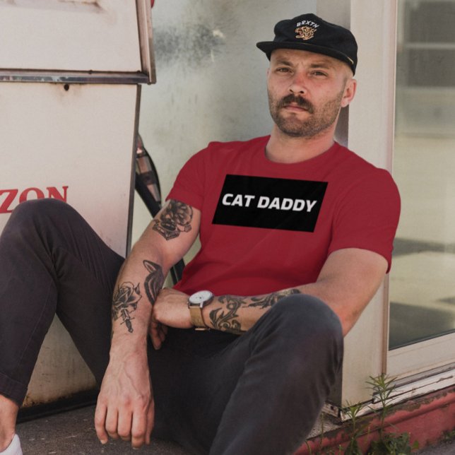 T-SHIRTS DE PAI DE GATO (Criador carregado)