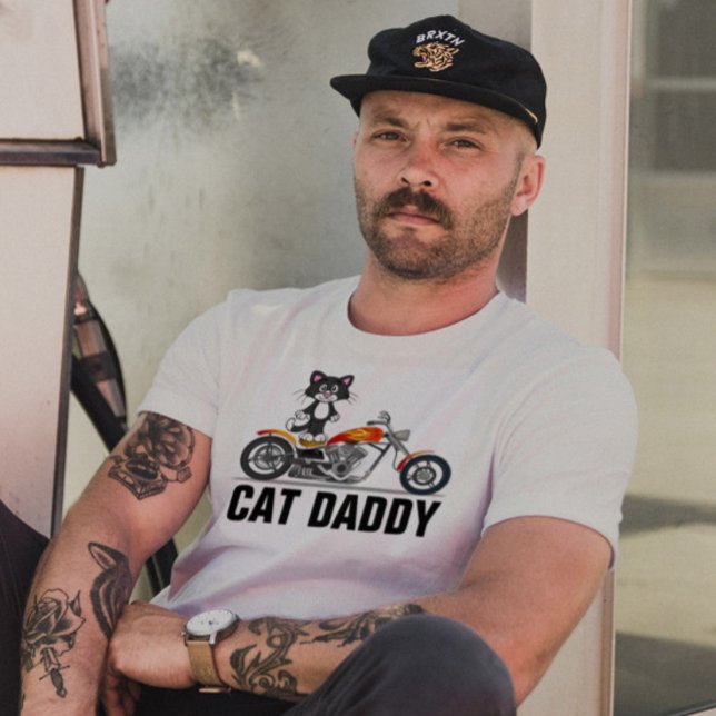 T-shirts de Pai de gato, T-Shirt (Criador carregado)