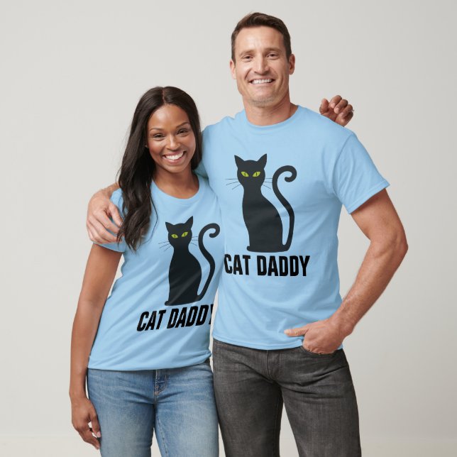 T-shirts de PAI de PAI CAT (Unissex)