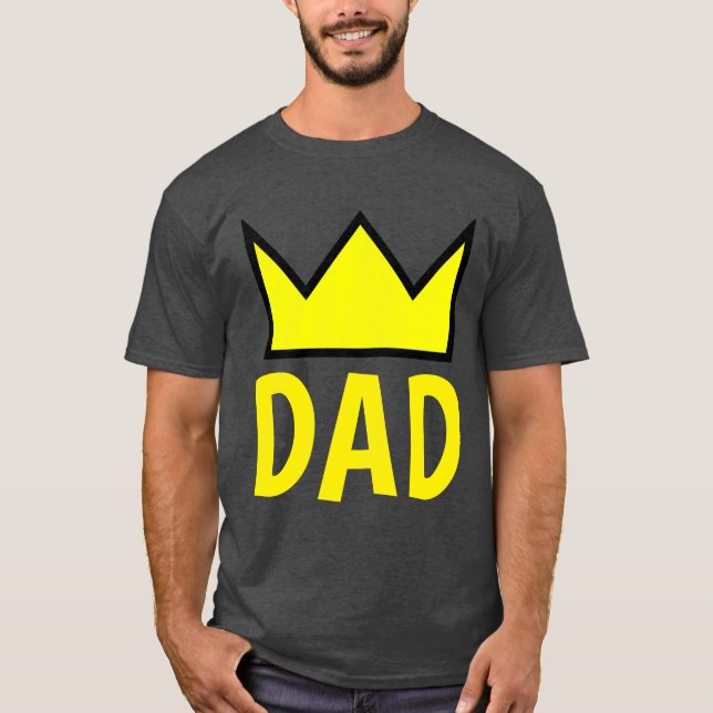 T-shirts de pai (KING) (Frente)