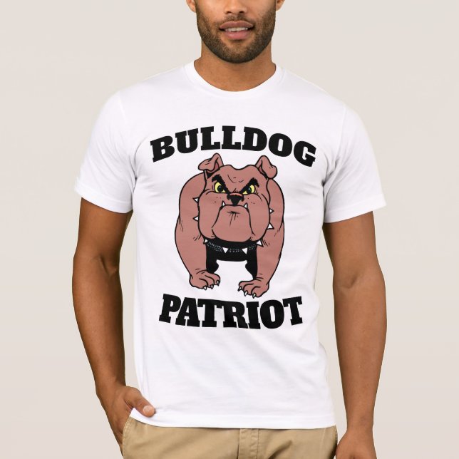 T-SHIRTS DE PATRIOT BULLDOG (Frente)