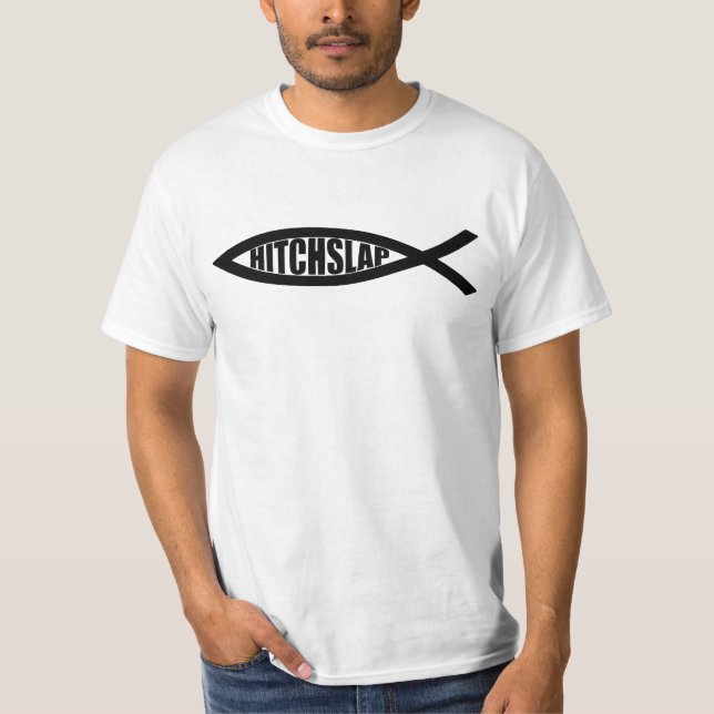 T-SHIRTS DE "PEIXES HITCHSLAP " (Frente)