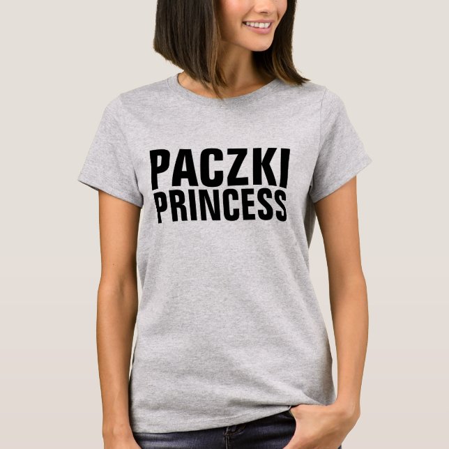 T-SHIRTS DE PRINCESA PACZKI (Frente)