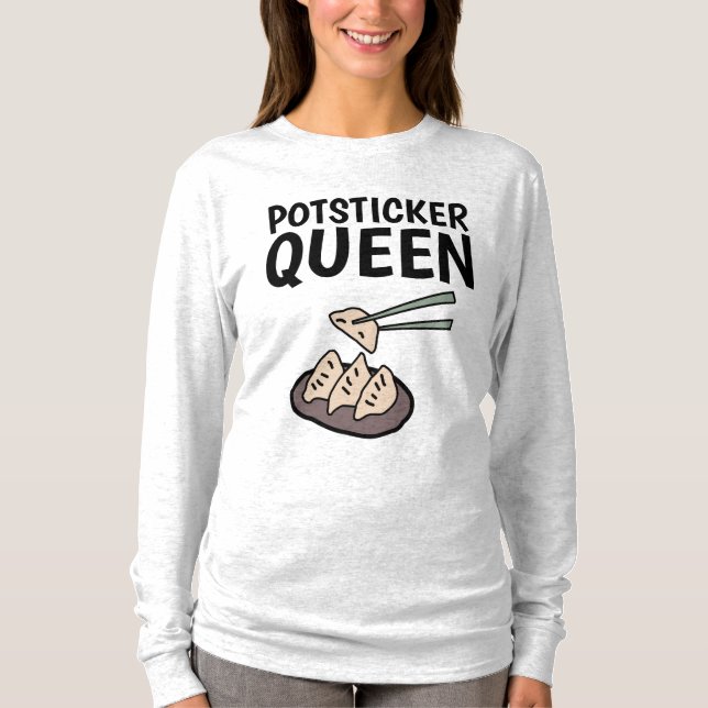 T-Shirts DE RAINHA POTSTICKER (Frente)