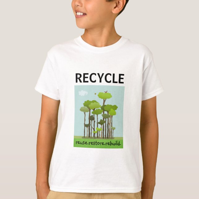 T-Shirts de Sensibilização Ambiental (Frente)