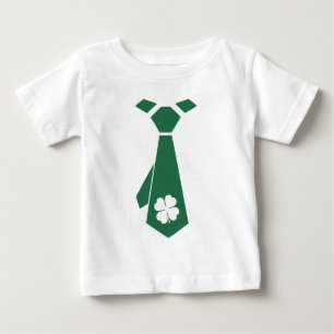 T-shirts De St Patrick impresso laço do design do