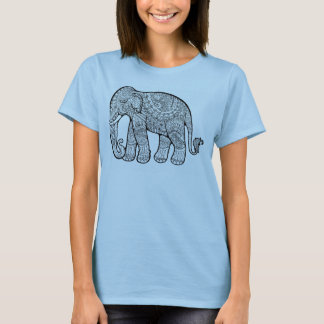 T-shirts De "tanque da correia de espaguetes do ELEFANTE
