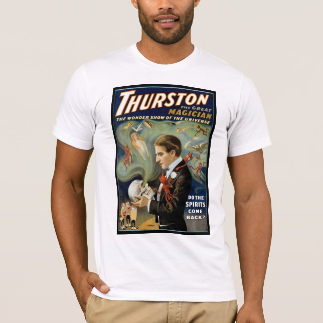 T-shirts ~ de Thurston o grande mágico (Frente)