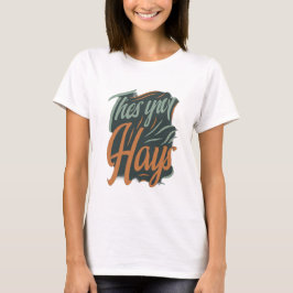 T-Shirts de Tipografia Dinâmica