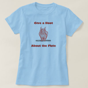 T-shirts Dê uma buzina sobre a flauta (#3)