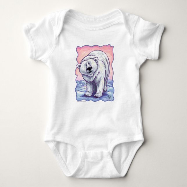 T-Shirts de Urso Polar (Frente)