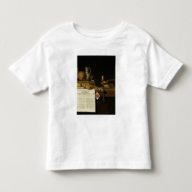 T-shirts De Vanitas homenagem da vida ainda (Frente)