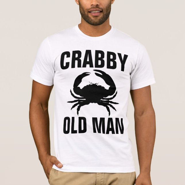 T-Shirts DE VELHO HOMEM CRABBY (Frente)