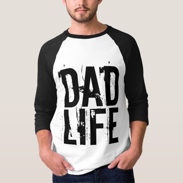 T-SHIRTS DE VIDA DO pai (Frente)