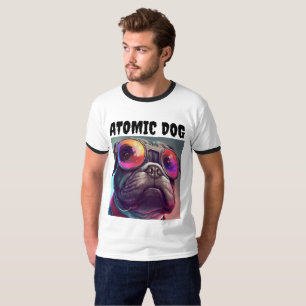 T-SHIRTS DE VINTAGEM DE CACHORRO ATÔMICO
