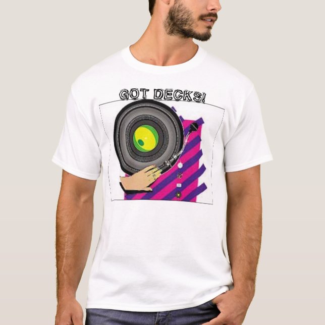 T-shirts decks203, OBTIDO PLATAFORMAS! (Frente)