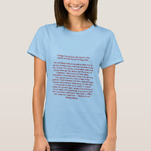 T-shirts ! Declaração de Independência do Crio U