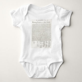 T-shirts Declaração do original da independência