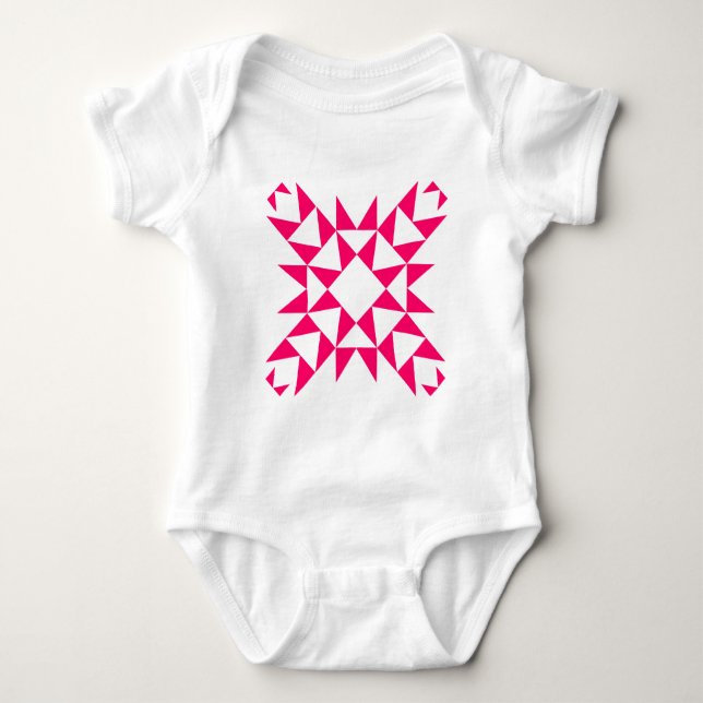 T-shirts Decorativo 01 - Vermelho Neon (Frente)