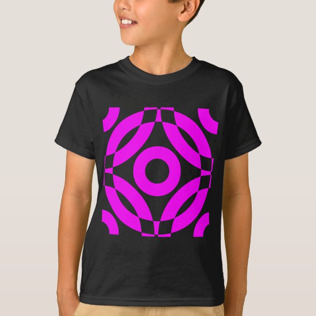 T-shirts Decorativo 02 - Magenta (Frente)