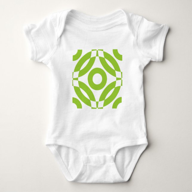 T-shirts Decorativo 02 - Verde marciano (Frente)