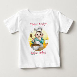 T-shirts dedos pegajosos?