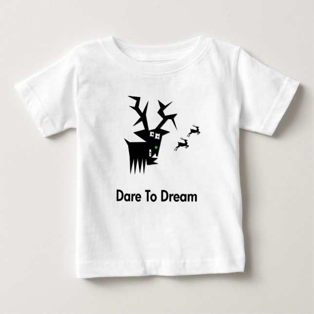 T-shirts Deer Atrevo a sonhar (Frente)