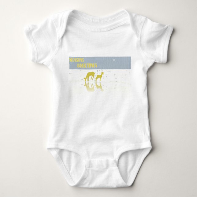 T-shirts Deer Refletion-Star (Frente)