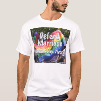 T-shirts Defenda o casamento