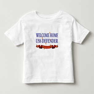 T-shirts Defensor Home bem-vindo de USS