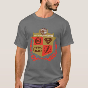 T-shirts Defensores da Liga da Justiça do Planeta