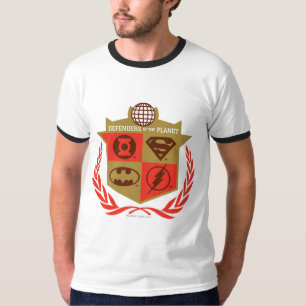 T-shirts Defensores da Liga da Justiça do Planeta