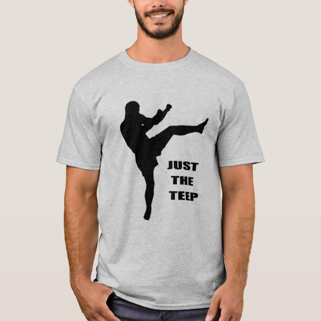 T-shirts Defesa tailandesa de Muay Teep (Frente)