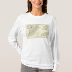 T-shirts Defesas de Charleston, campo de batalha de Belmont