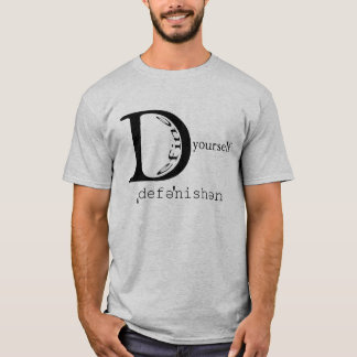 T-shirts DefineYourselfLogoShirtGrey
