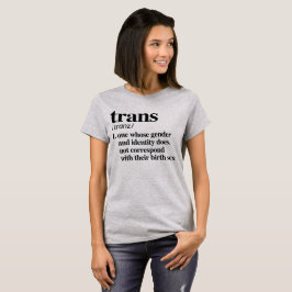 T-shirts Definição do transporte - termos definidos de