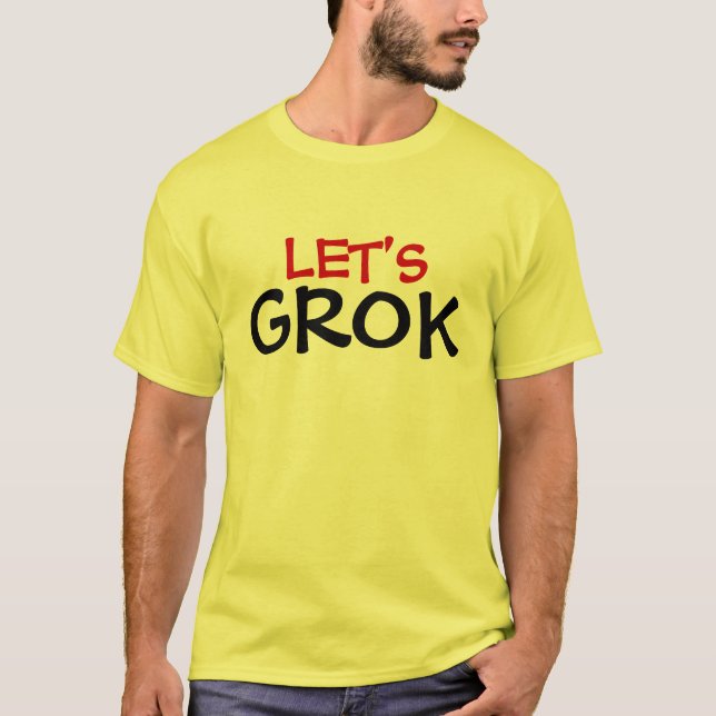 T-SHIRTS DEIXE E.U. GROK (Frente)