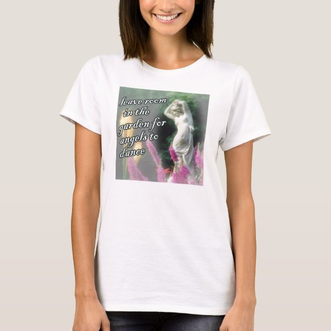 T-shirts Deixe espaço no jardim... (Frente)
