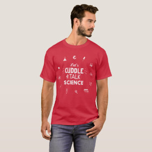 T-shirts Deixe-nos afagar & falar o humor do laboratório d