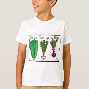 T-shirts Deixe-nos girar acima da batida