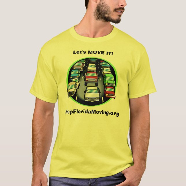 T-shirts Deixe-nos MOVÊ-LO! (Frente)