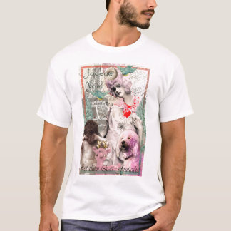 T-shirts Deixe-os comer o Fruitcake