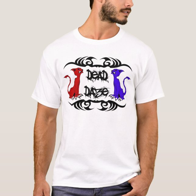 T-shirts Deja Vu Cat (Frente)