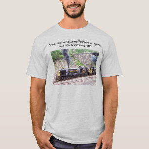 T-shirts Delaware Lackawanna Estrada de ferro Empresa Alco
