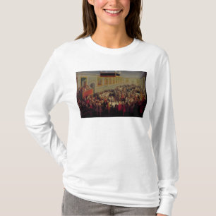 T-shirts Deleite-se dado após a coroação de Louis XV