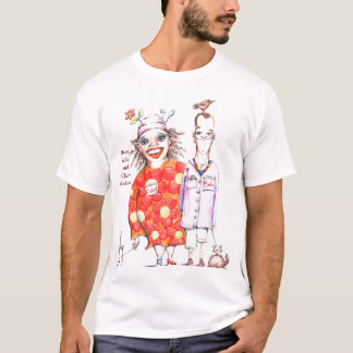 T-shirts deLune da reunião Bob e da Claire